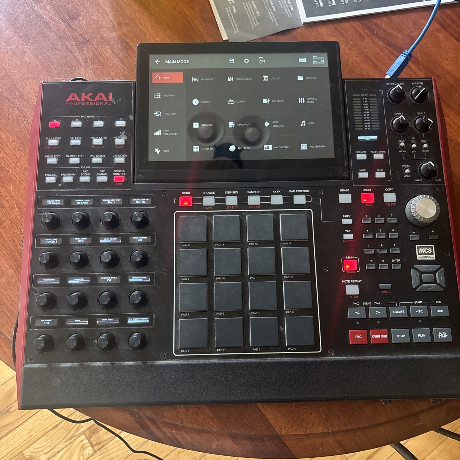 Akai Professional MPC-X Standalone Sampler and Sequencer