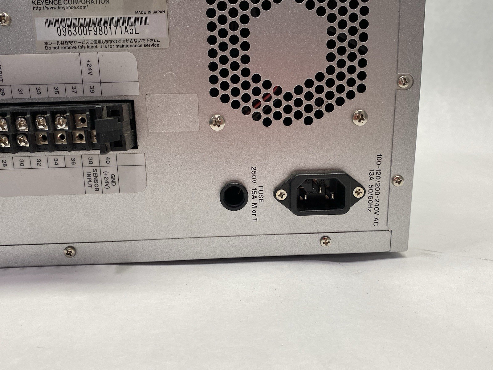 Keyence ML-G9300F CO2 Laser Marker Controller