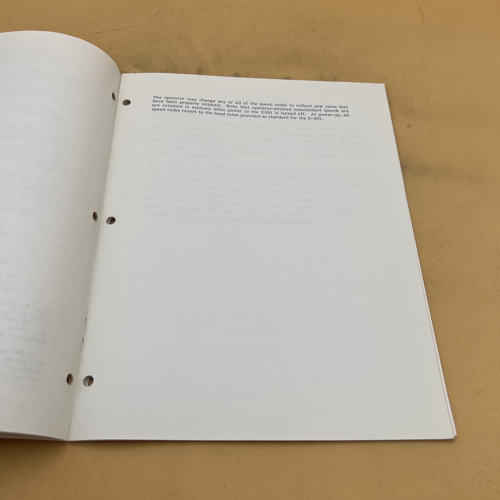 Vintage 1979 Spectron Datascope Model D-301 Instruction Manual Guide Book
