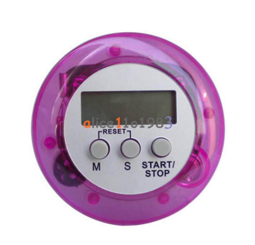 LCD Digital Kitchen Cooking Timer Count Down Up Alarm Clock Loud Magnetic