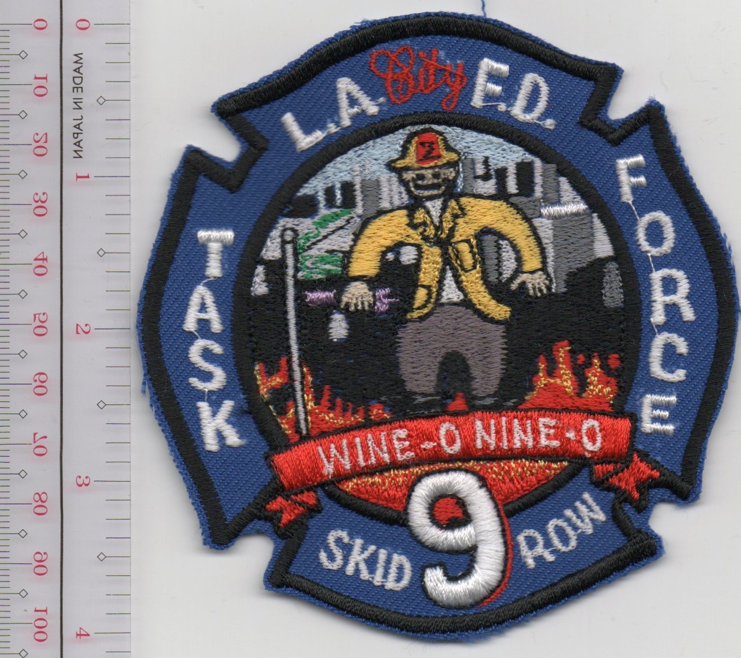 Los Angeles Fire Department 9 Fire House 9 Skid Row NO TARIFF