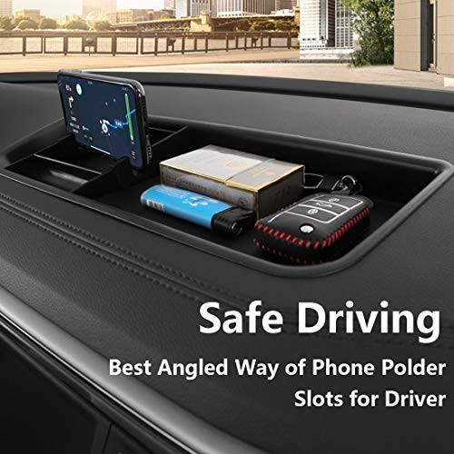 Interior Dashboard Storage Box Organizer Holder Tray Compatible with