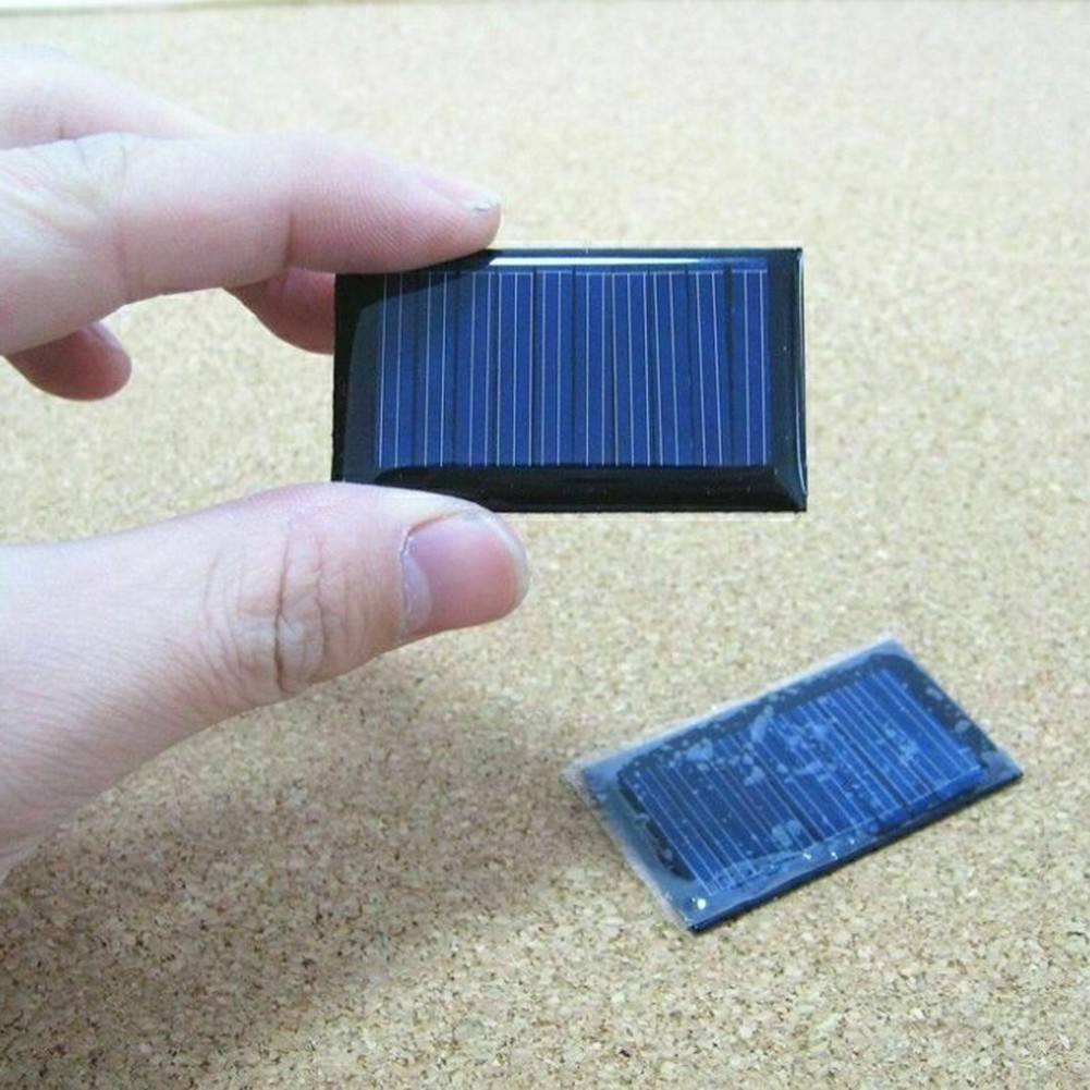 10Pcs Small Solar Panels Kit 5V 30mA for DIY Electronics Projects