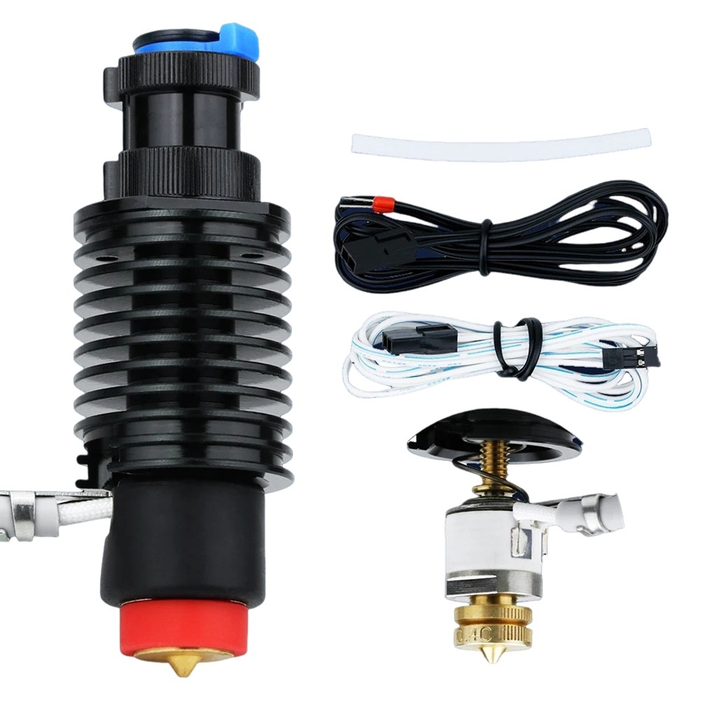For   Hotend Kit V6 Radiator Brass Nozzle Ceramic Heating Core 104Nt1958