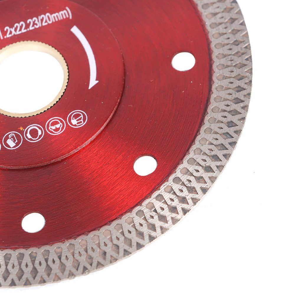 2 Pack Super Thin Diamond Porcelain Saw Blade Ceramic Cutting Disc 4.5 Inch