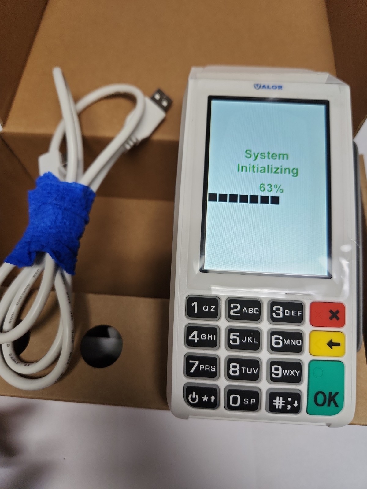 Valor Paytech VEGA3000 4G Android POS Credit Card Payment Terminal -VL110