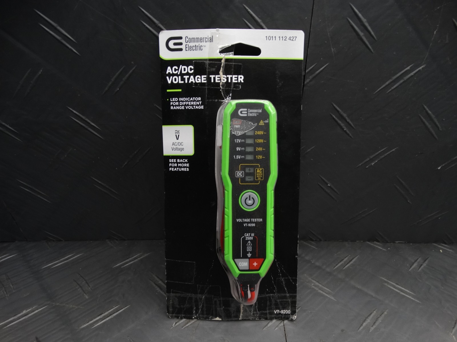 Commercial Electric 4-Range Electronic AC/DC Voltage Tester