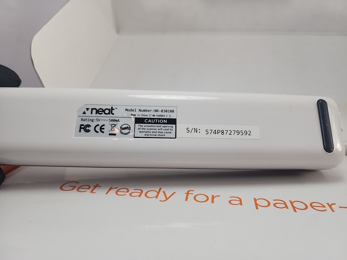 Neat Receipts Mobile Scanner + Digital Filing System Complete