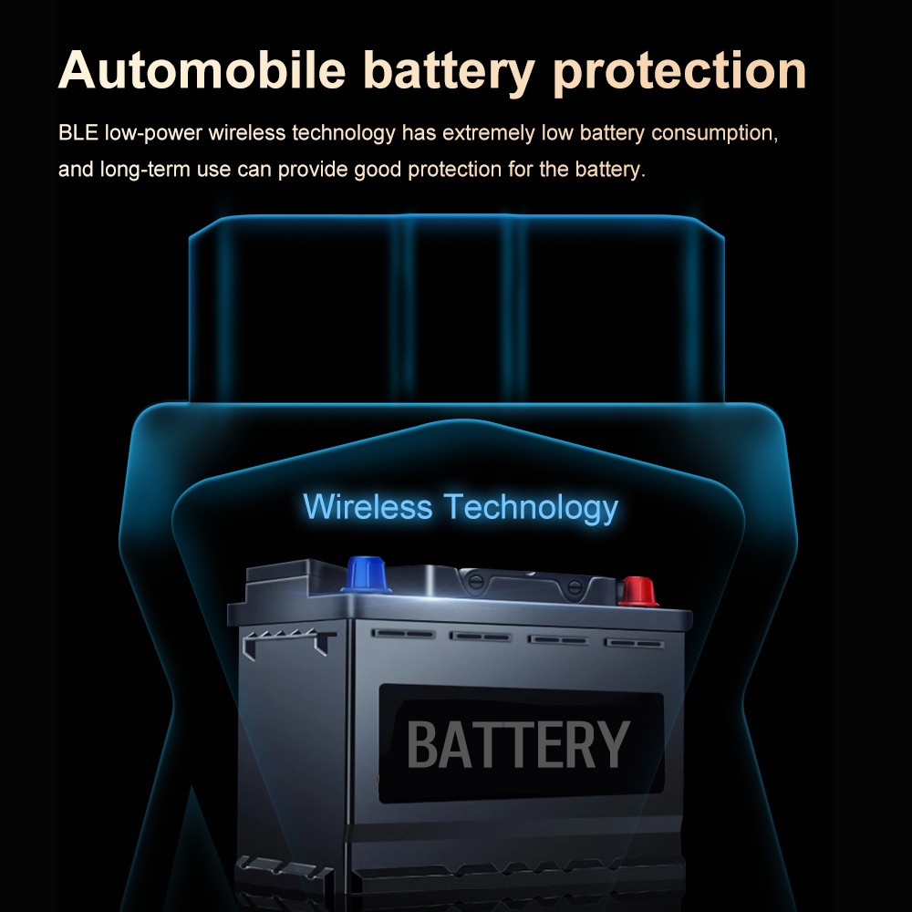 DA100 OBD Car Diagnostic Scanner Fault Code Reader Clear AI Diagnostic Tool