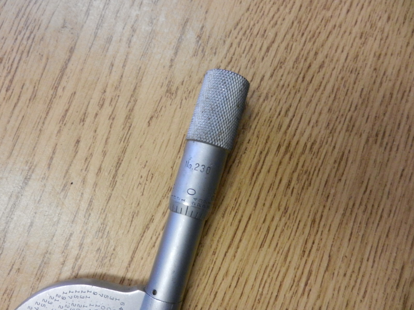 The Starrett Co. No. 230 Micrometer Used