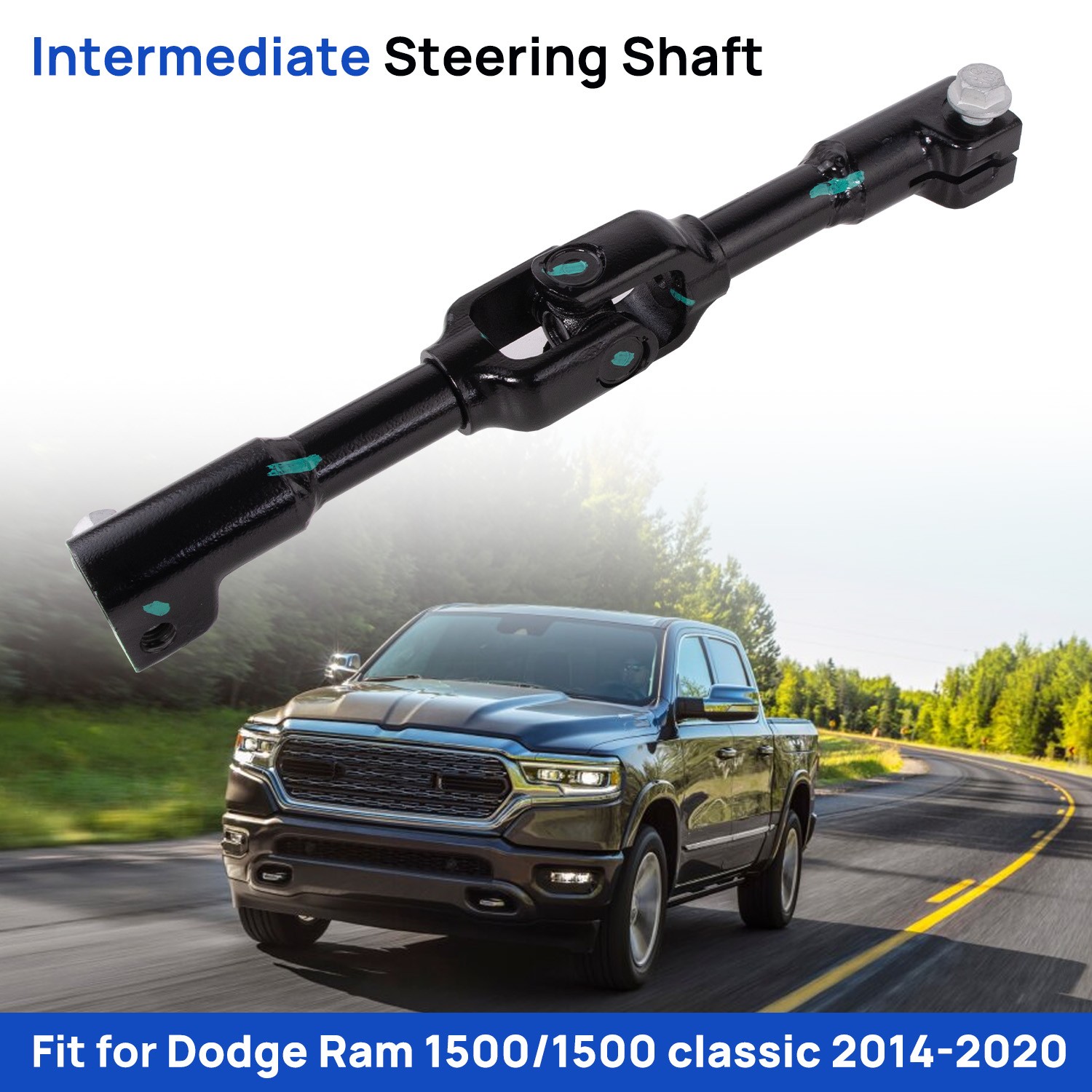 Intermediate Steering Column Shaft for Dodge Ram 1500/1500 classic 2014-2020