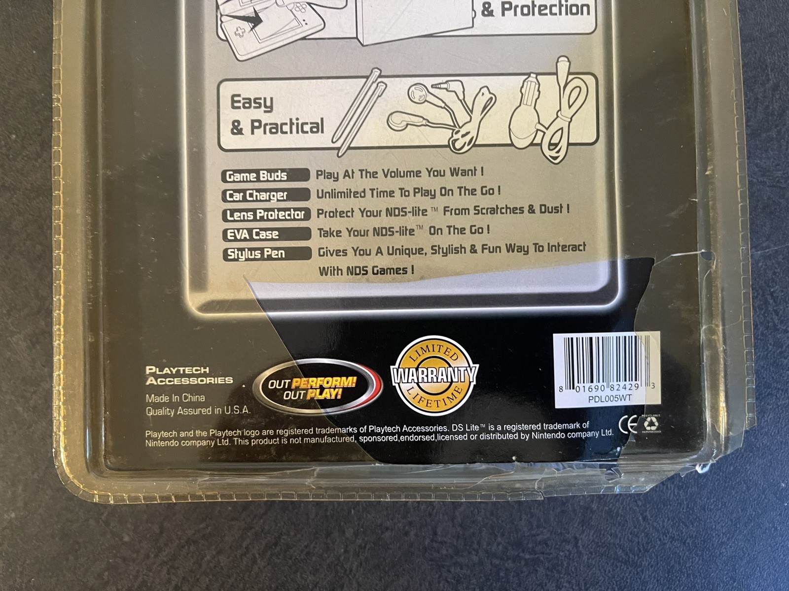 Playtech Value Pack 7 in 1 for Nintendo DS Lite - White - READ