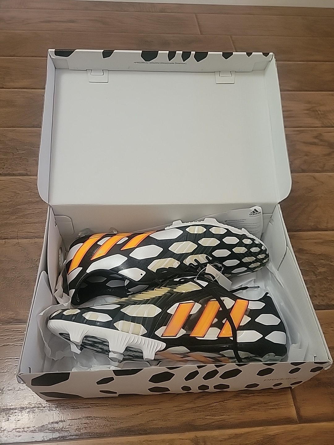 Adidas Predator LZ FG WC Size 12 Soccer Cleats - New In Box