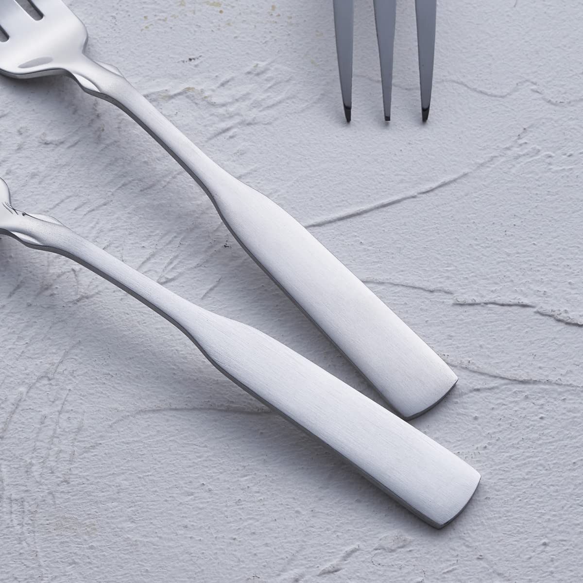 FULLYWARE 3-Tine Fork, Stainless Steel 7.6” Dinner Silver