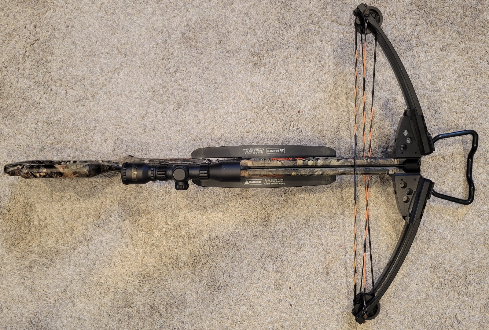 Wicked Ridge by TenPoint Warrior G3 Crossbow with 3x scope