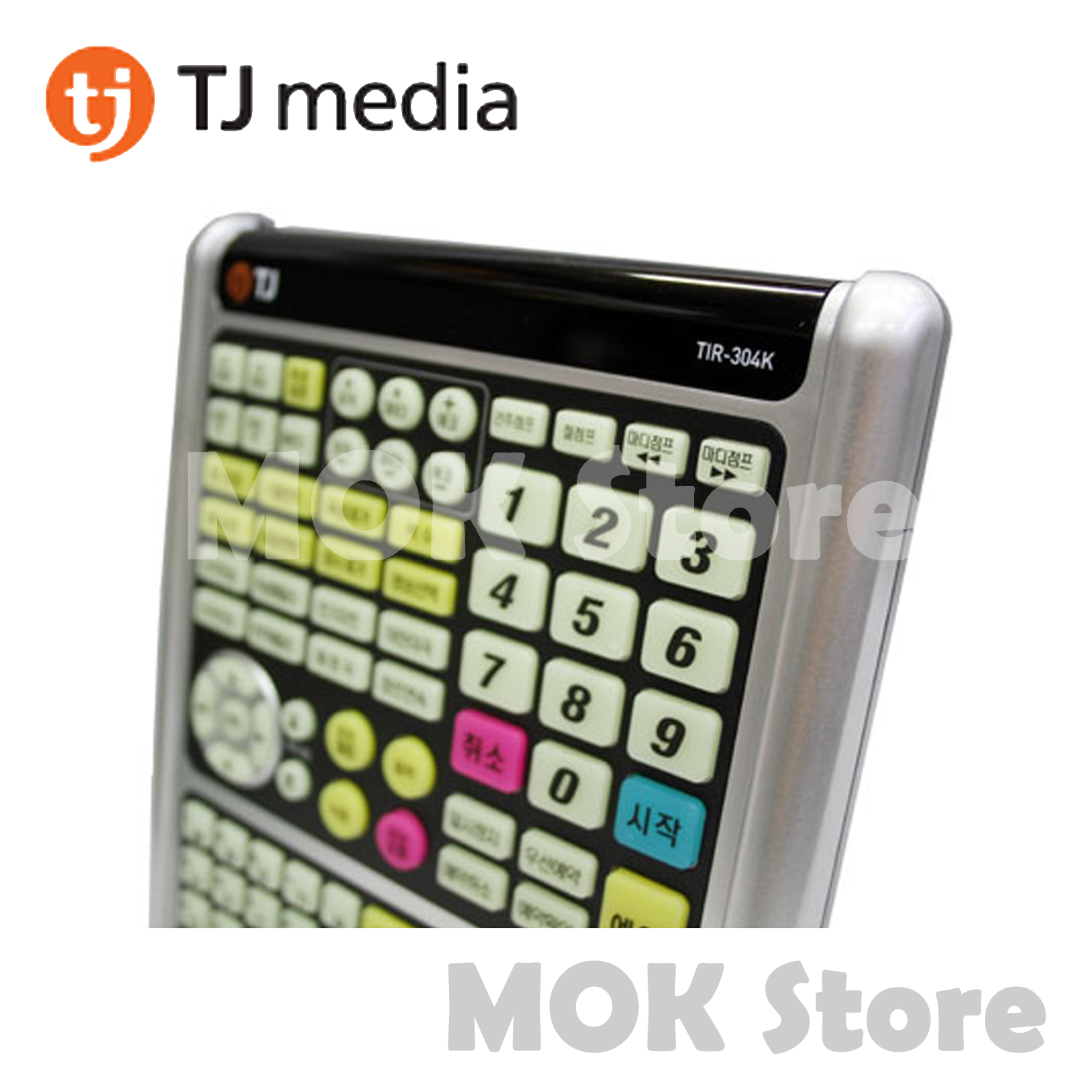 TJ Taijin Media Home Karaoke Remote Control TIR-304K / TKR-365HK TKR-355HK