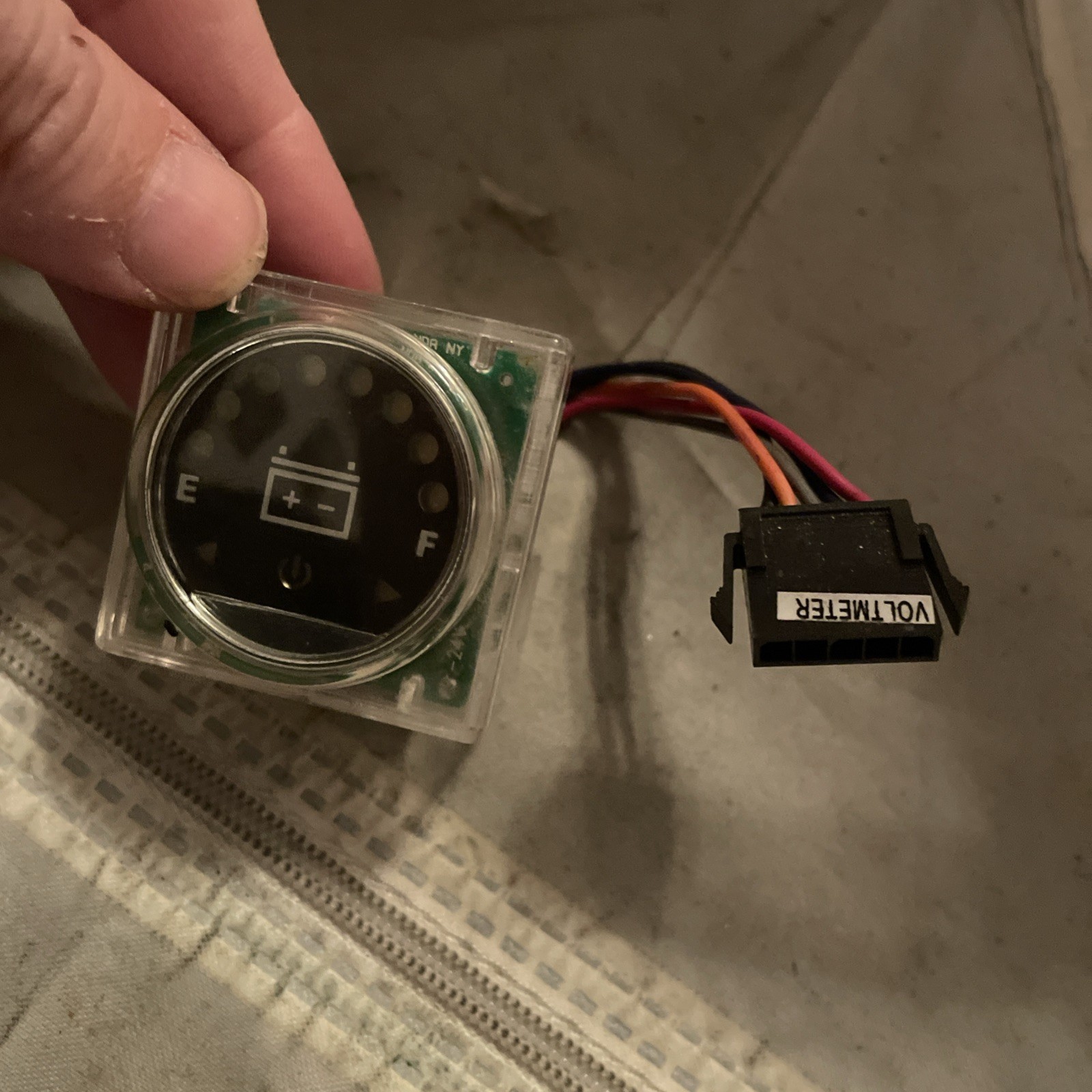 Tiller Voltmeter Battery Display ELEASMB6379 For A Mobility Scooter LC12