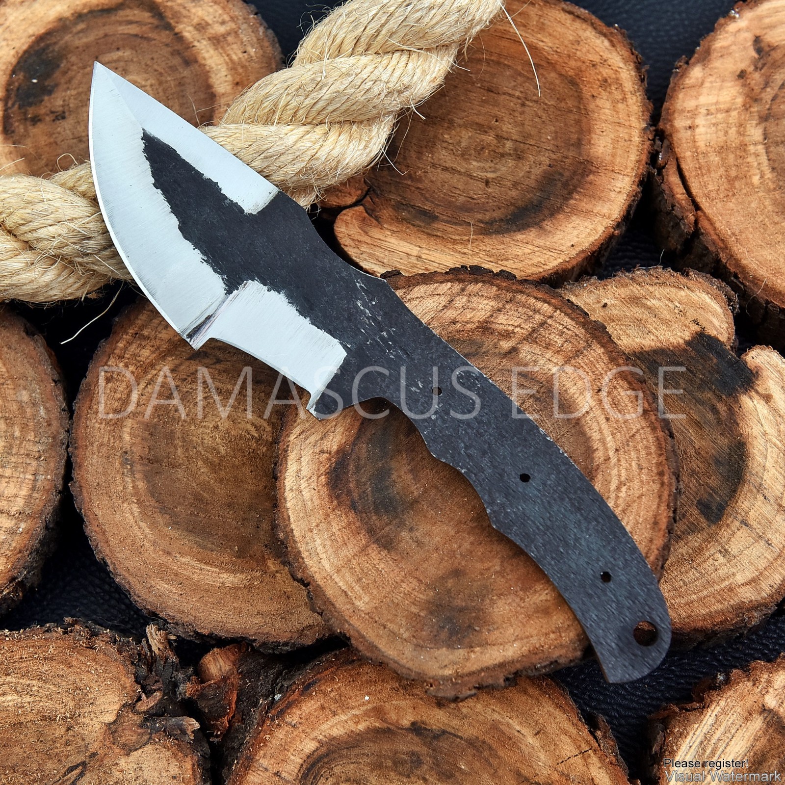 10'' Carbon Steel Tracker Knife Blank – Custom DIY Blade Making Supply Material