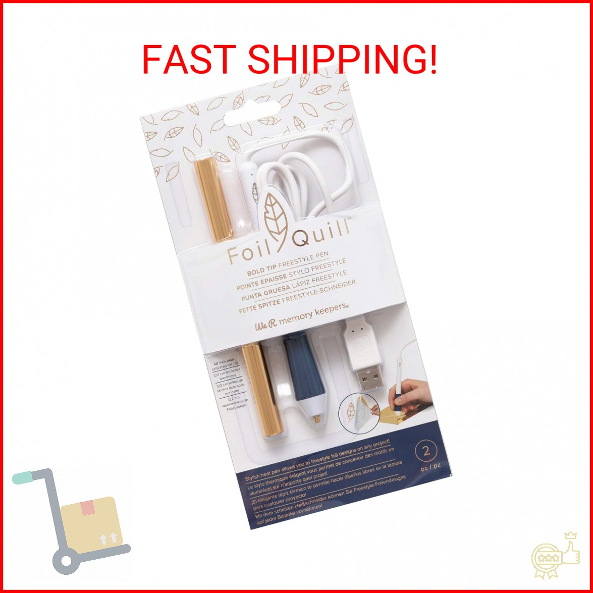 We R Memory Keepers Foil Quill Freestyle Pen-Bold Tip