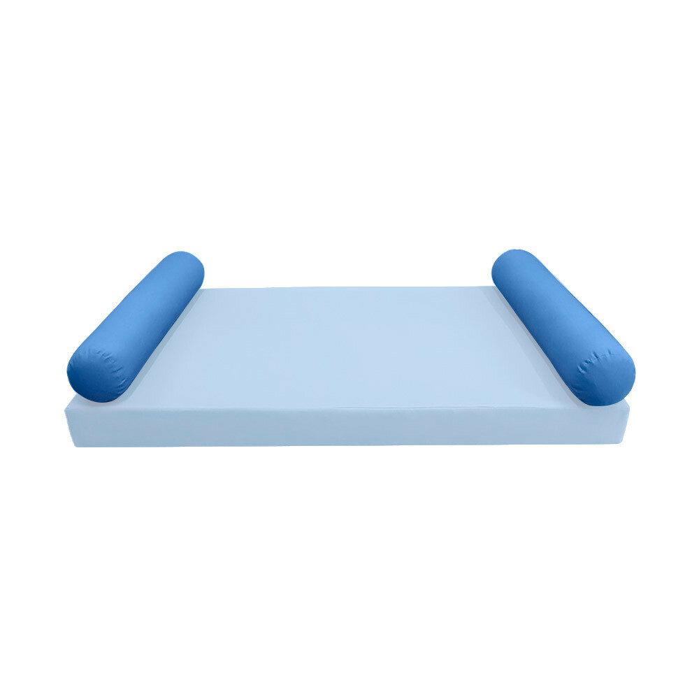 |COVER ONLY| STYLE 5 Crib Bolster Pillow Daybed Porch Swing Knife Edge AD102