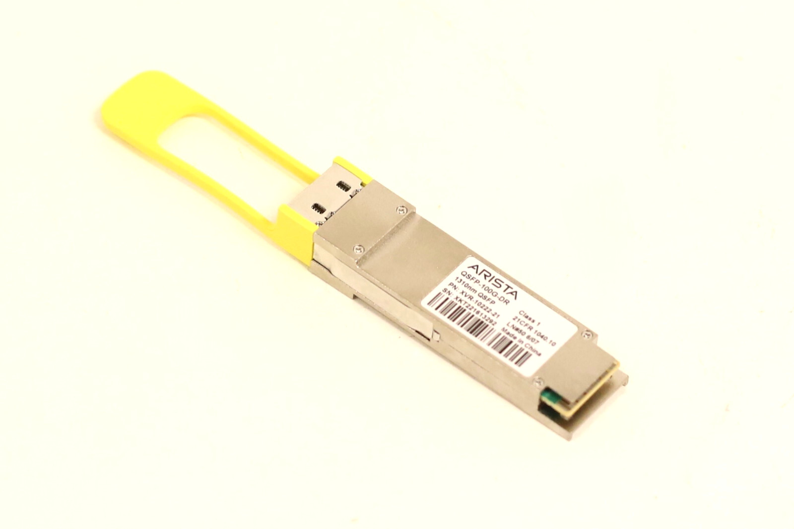 Arista QSFP-100G-DR 100GB 1310nm 500m QSFP28 Transceiver P/N:XVR-10222-20 Tested