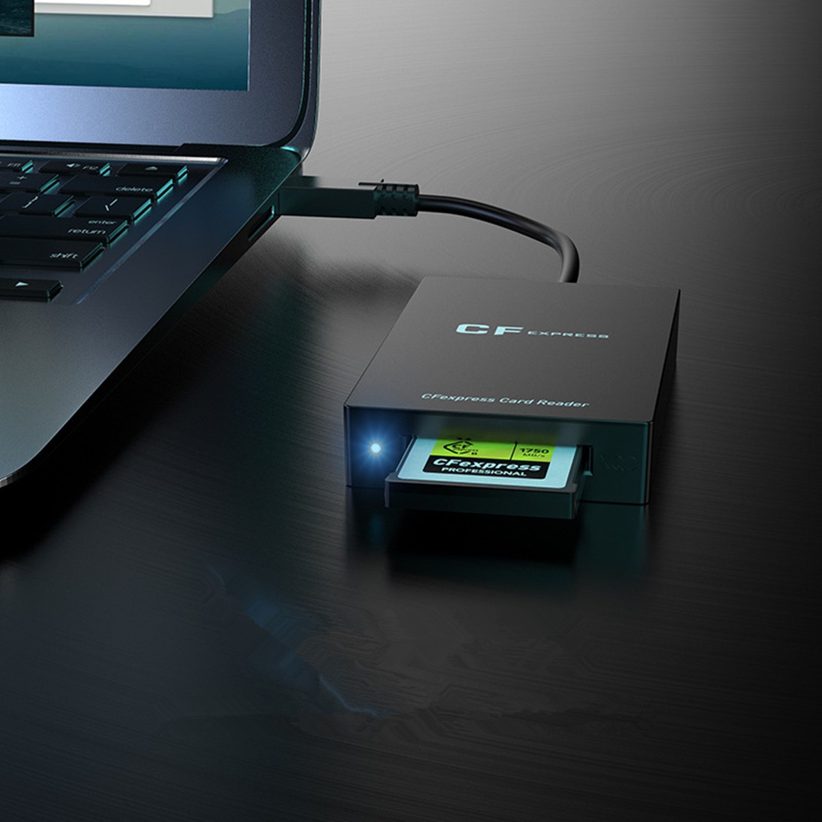 CFexpress Type B Card Reader USB3.1 Gen 2 Type C Card Reader CFexpress Memory c