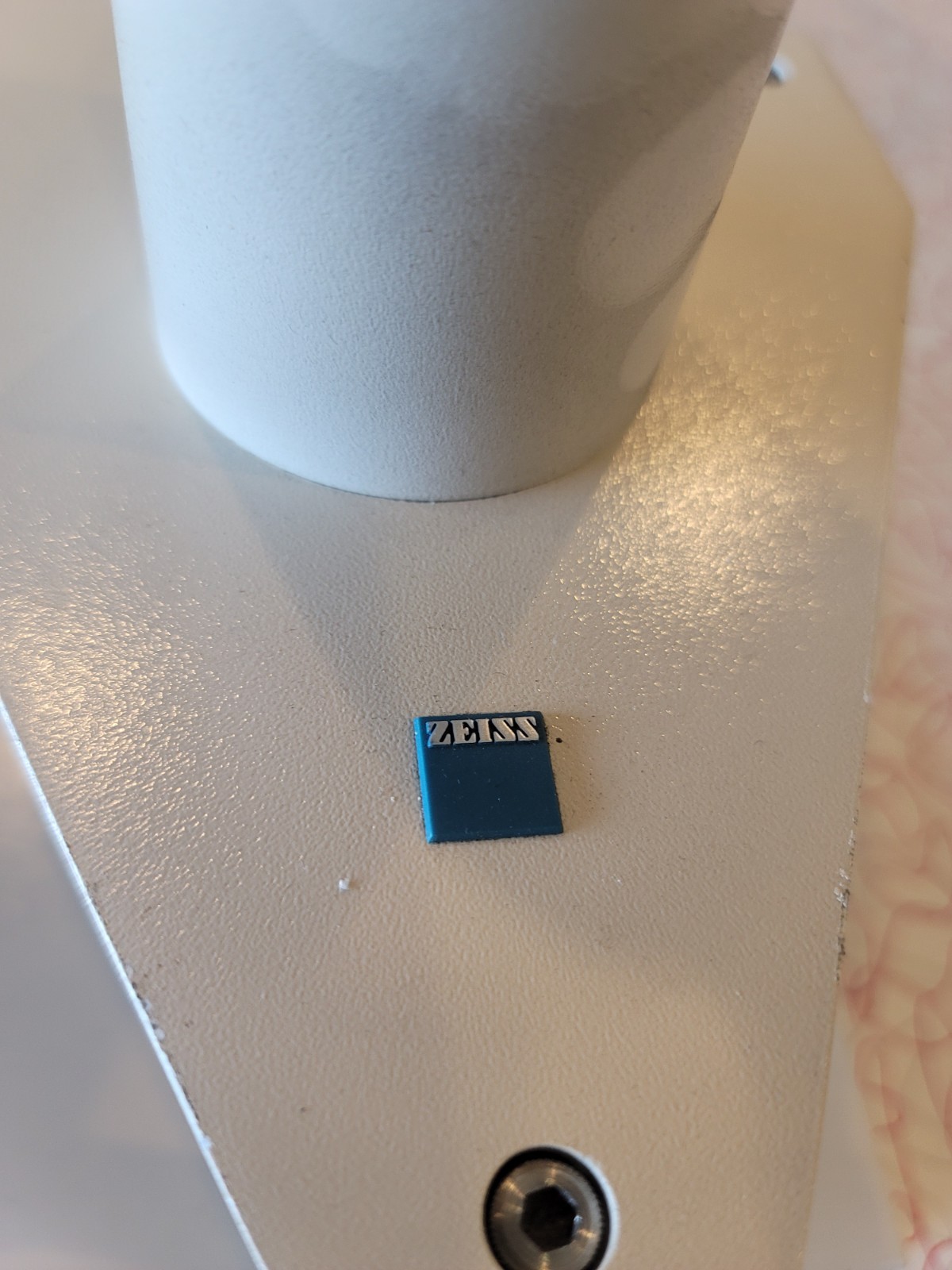 Zeiss No. 478962 Metallurgical Microscope Sample Leveling Hand Press