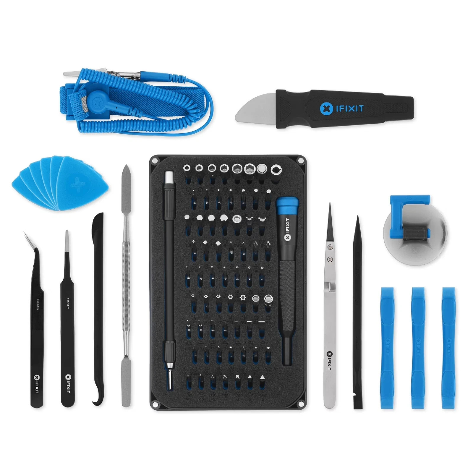 iFixit IF145-307-4 Pro Tech Toolkit Electronics Repair Kit, 64-Piece Precision