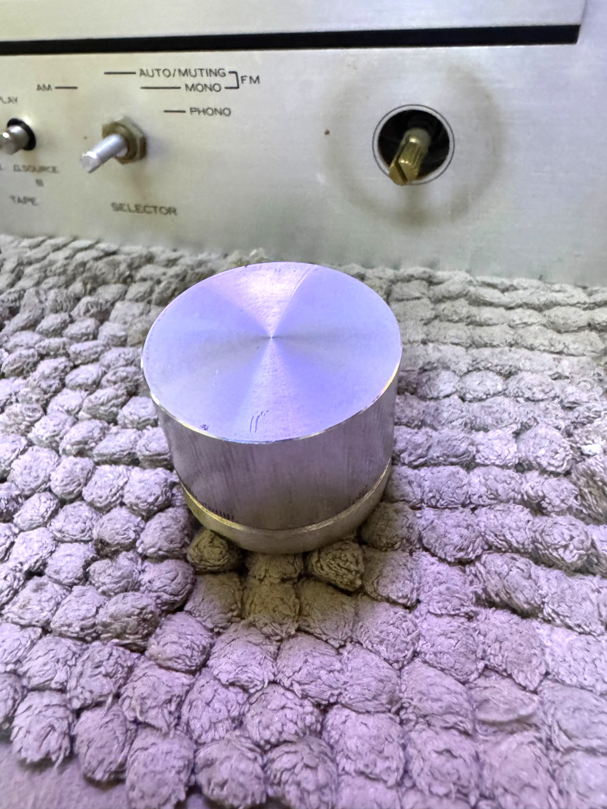 Vintage Kenwood KR-3010 receiver TUNING  knob.