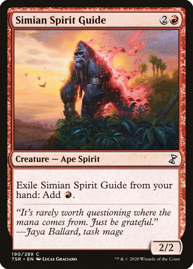 MTG Simian Spirit Guide Time Spiral Remasted 190 NM