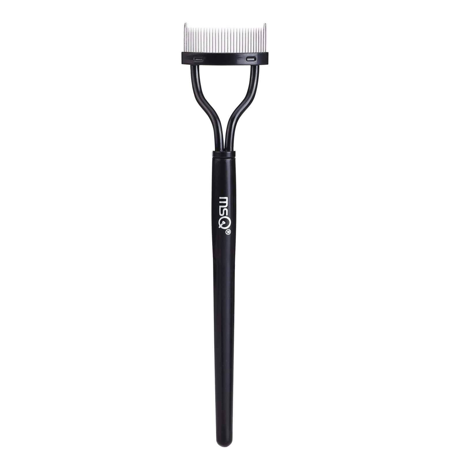 Eyelash Comb MSQ Separator Tool Arc 1 Count (Pack of 1), Black