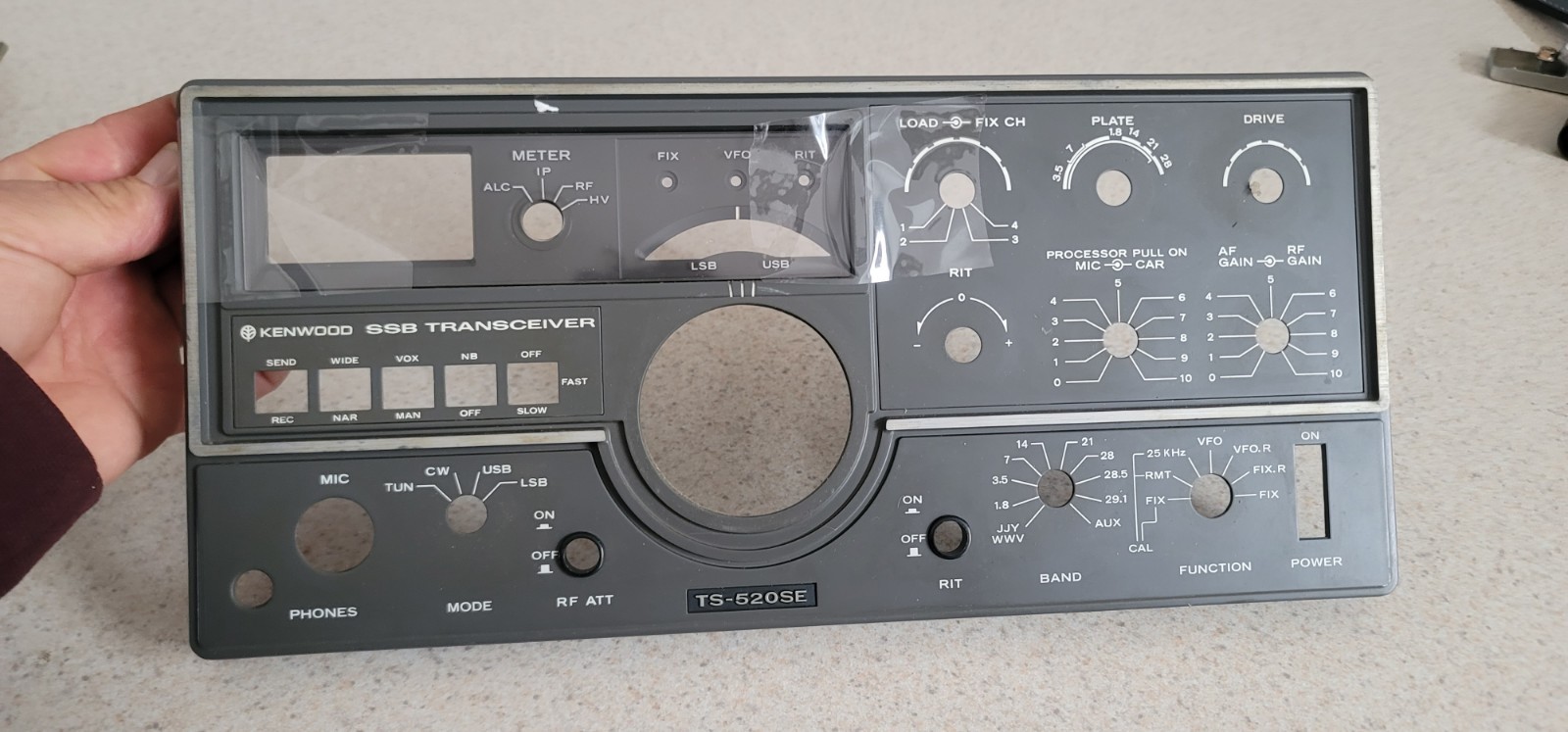KENWOOD  FACE FOR TS 520S