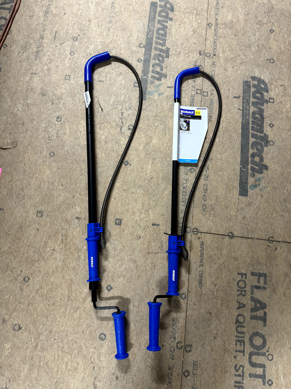 Kobalt 1/2-in x 3-ft High Carbon Wire Hand Auger for Toilet