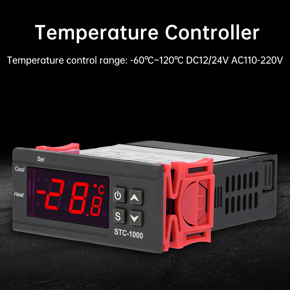 STC-1000 Digital Microcomputer Temperature Controller Thermostat with NTC Sensor