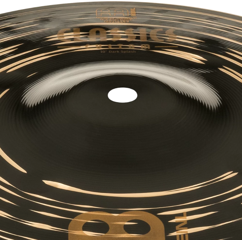 Meinl Classics Custom Dark 10" Splash Cymbal/New/Model # CC10DAS