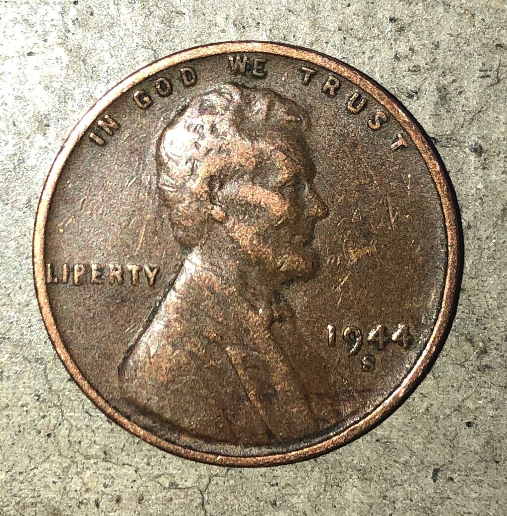 1944 S Wheat Penny