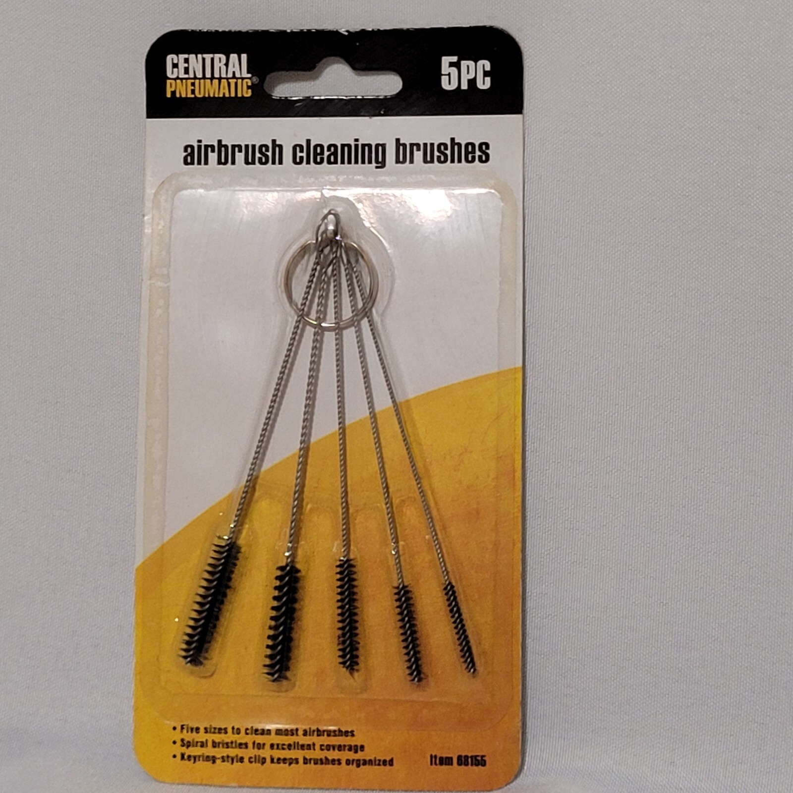 5 Pc Airbrush Cleaning Brushes Paint Spray Gun Pipe Cleaner