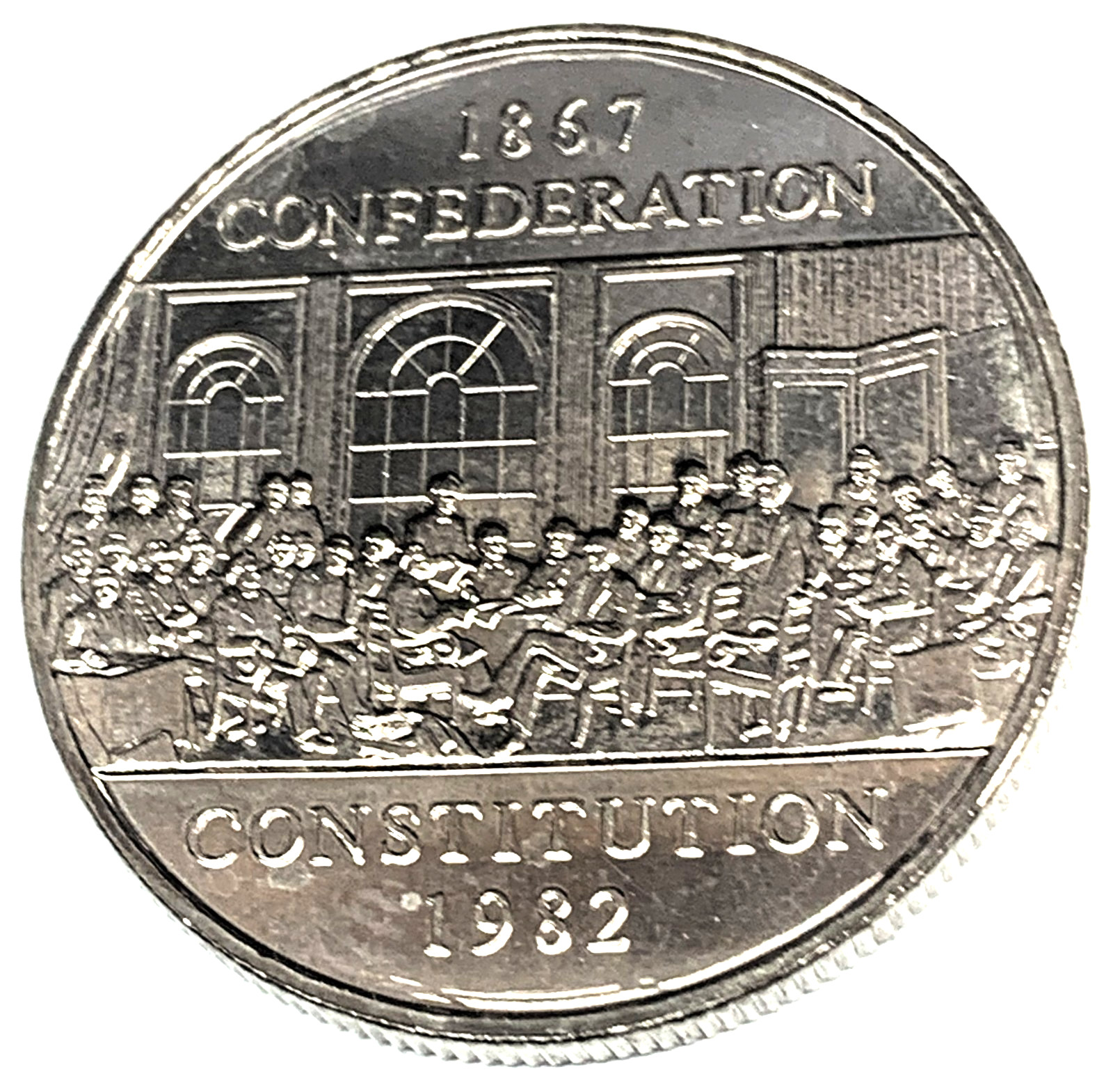 # C7248   CANADA  COIN,   ONE DOLLAR  1982   UNC