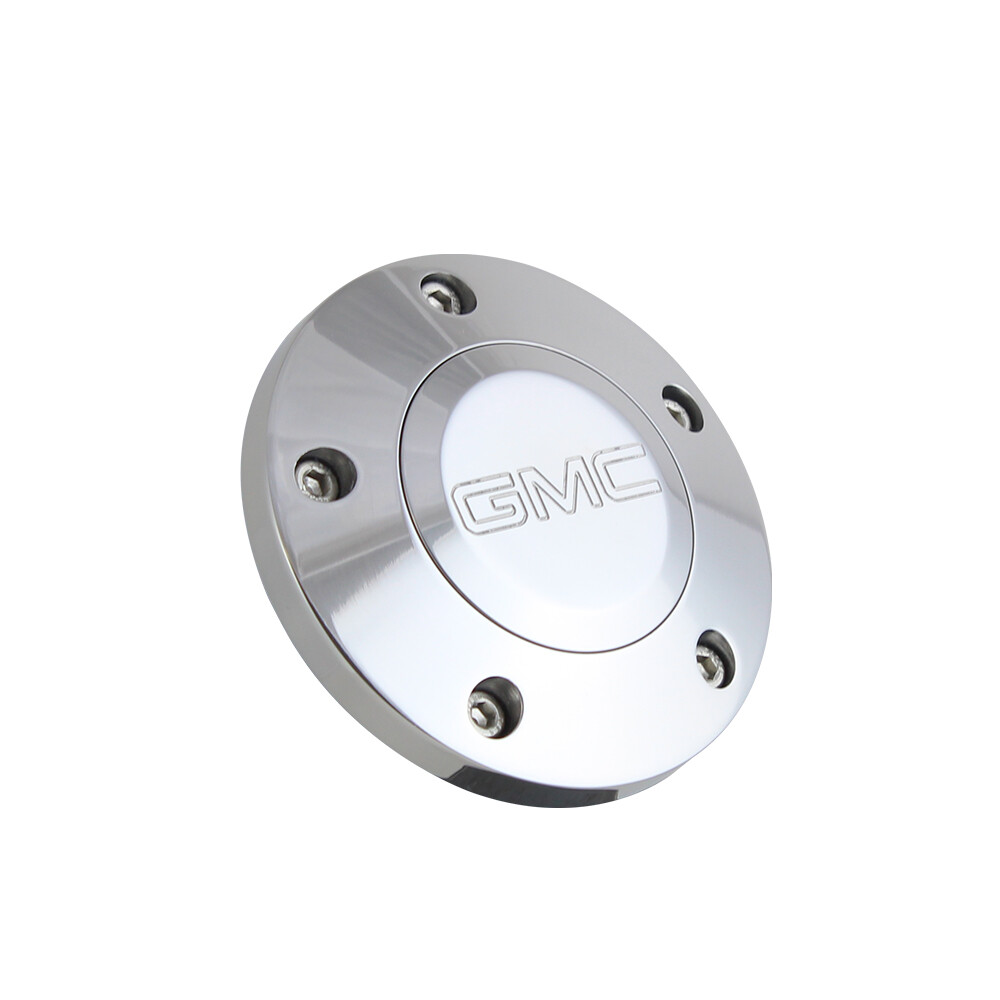 5 Hole Billet GMC Modern Horn Button Steering Wheel Grant