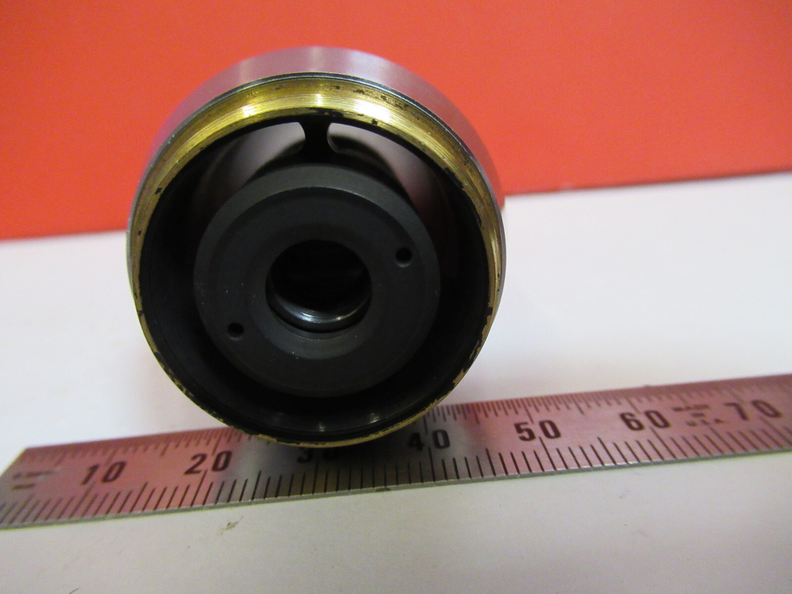 MICROSCOPE PART REICHERT POLYVAR OBJECTIVE DIC IK FLUOR 5X OPTICS Y5-A-28