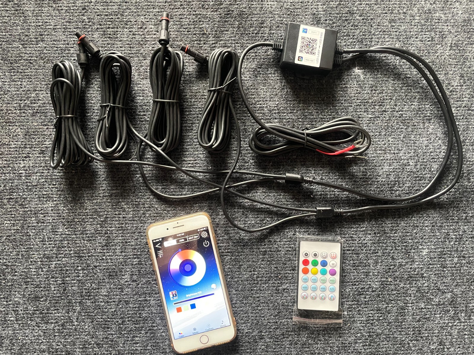 LED Lamp Bluetooth + Remote Harness Dream Color CHASING 3Pins for Light Strips