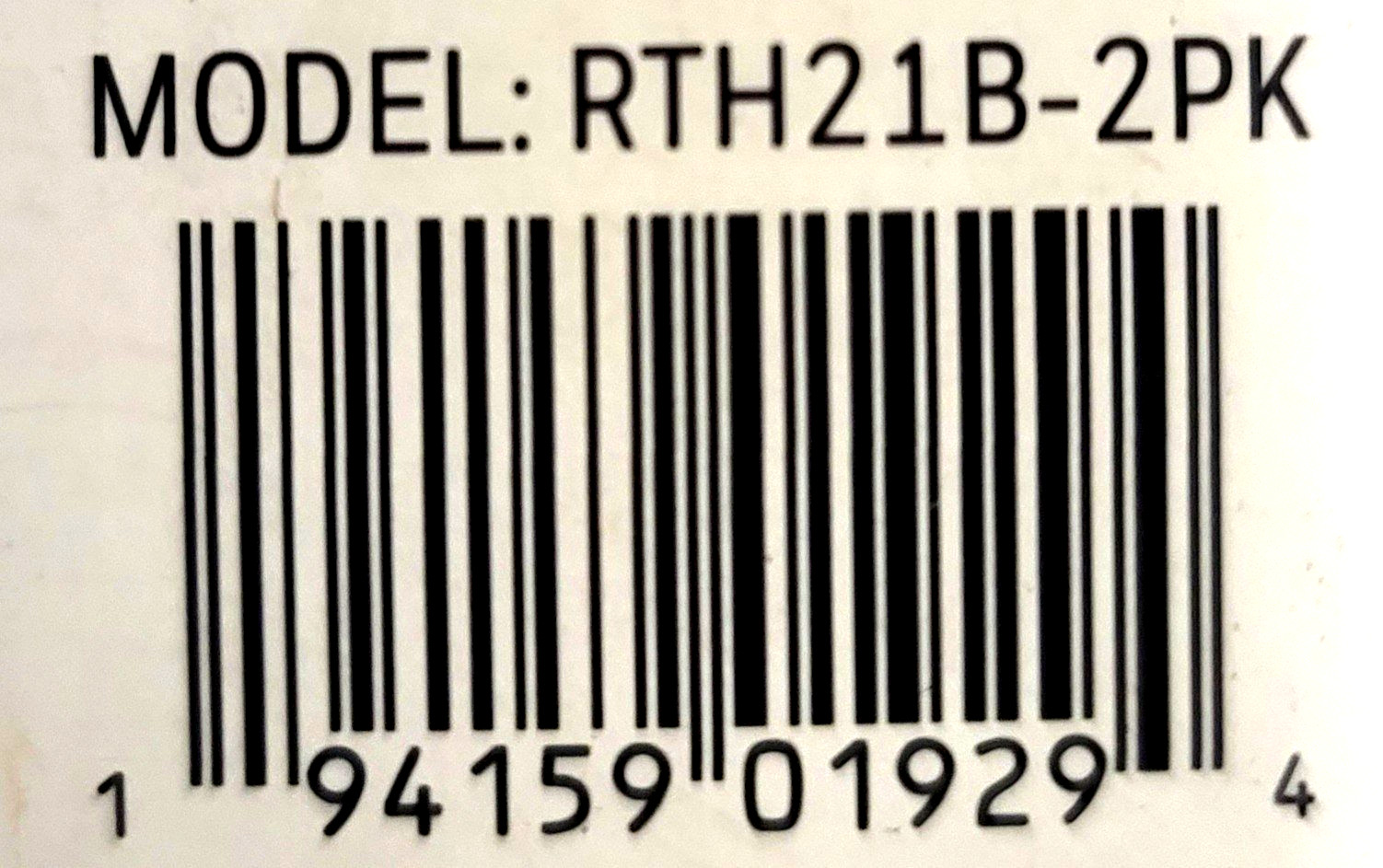 Honeywell Home X2P Thermostat Programmable Total Flex RTH21B- 2-Pack -Pack NEW