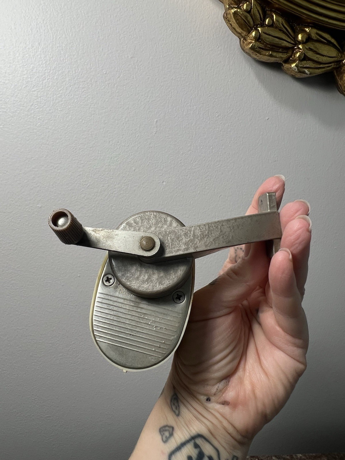 Vtg. Boston Bulldog Wall mount Pencil Sharpener