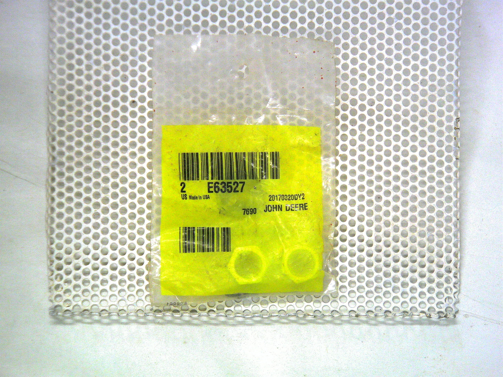 OEM John Deere Original E63527: Hexagonal Lock Nut, M12