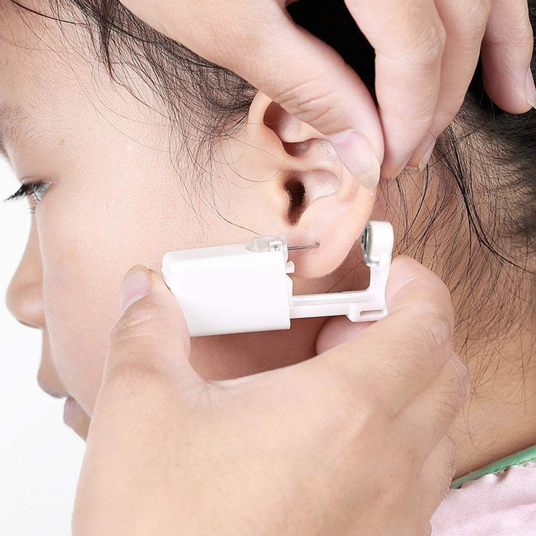 Self Ear Piercing Gun Kit - Painless, Safe, and Portable Piercing Solution