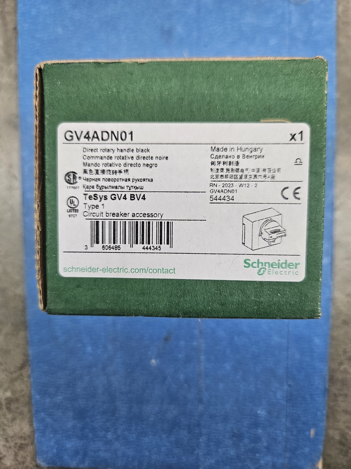 Schneider Electric GV4ADN01 Direct Rotary Handle