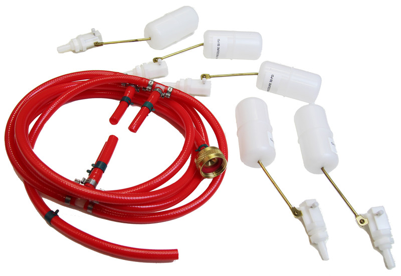NEW 0580 - GQF Automatic Water Kit System for 0540 Battery Brooders MADE IN USA