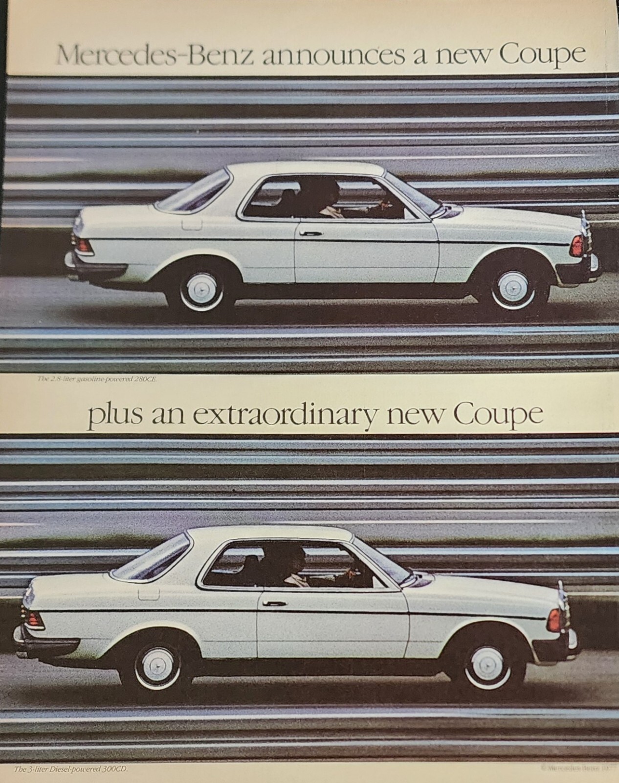 Mercedes Benz Magazine Ad Advertisement Picture Vtg Wall Art