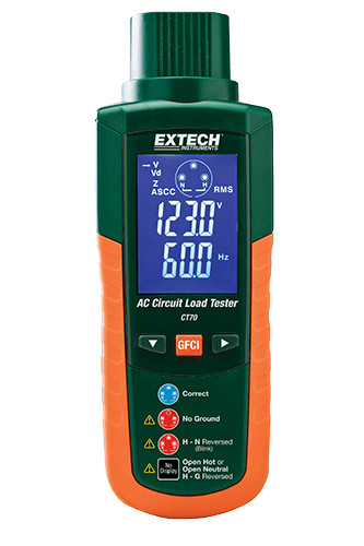 Extech CT70: AC Circuit Load Tester