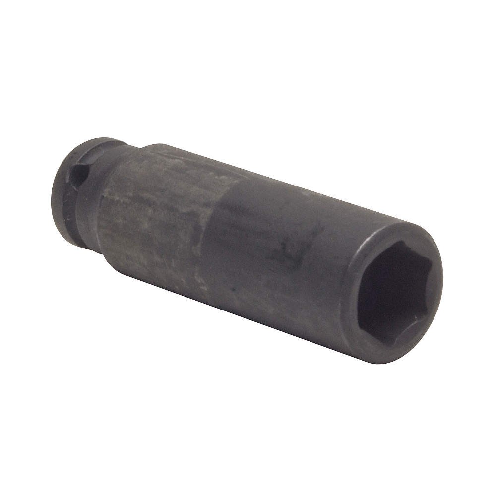 WESTWARD 4LXN4 Impct Skt,Steel,Blk Oxd,9/16 in 4LXN4